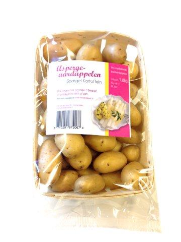 Asperge Aardappelen in 1kg houten schaal